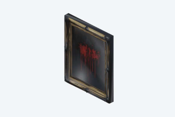 Cursed Painting｜呪われた不気味な絵