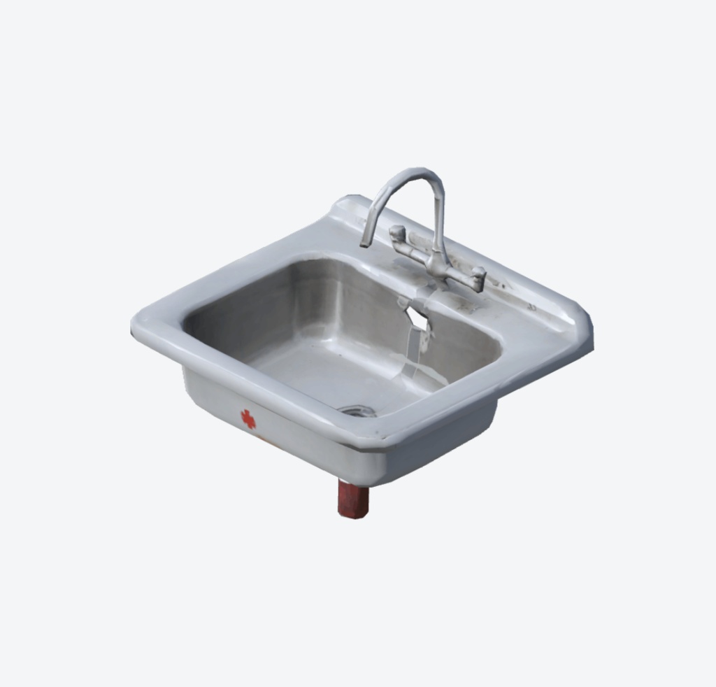 sink|ホラー施設向け古びたシンク