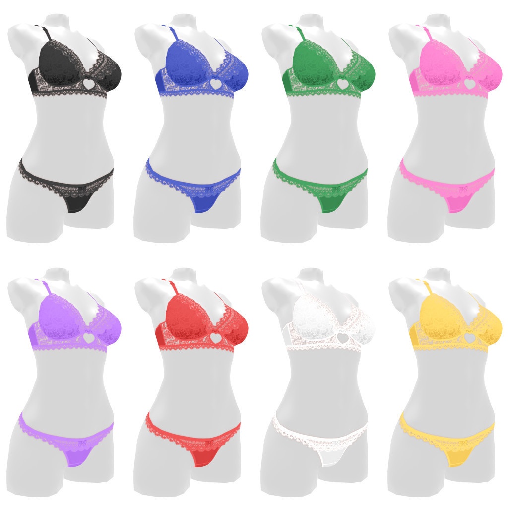 VRoidランジェリー392 エンジェルハート