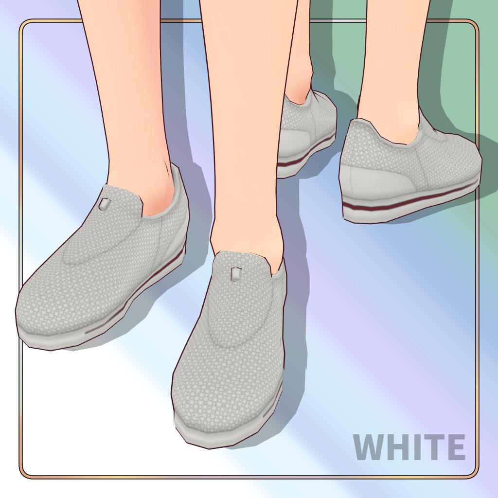 VRoid衣装 メッシュのウォーキングシューズ