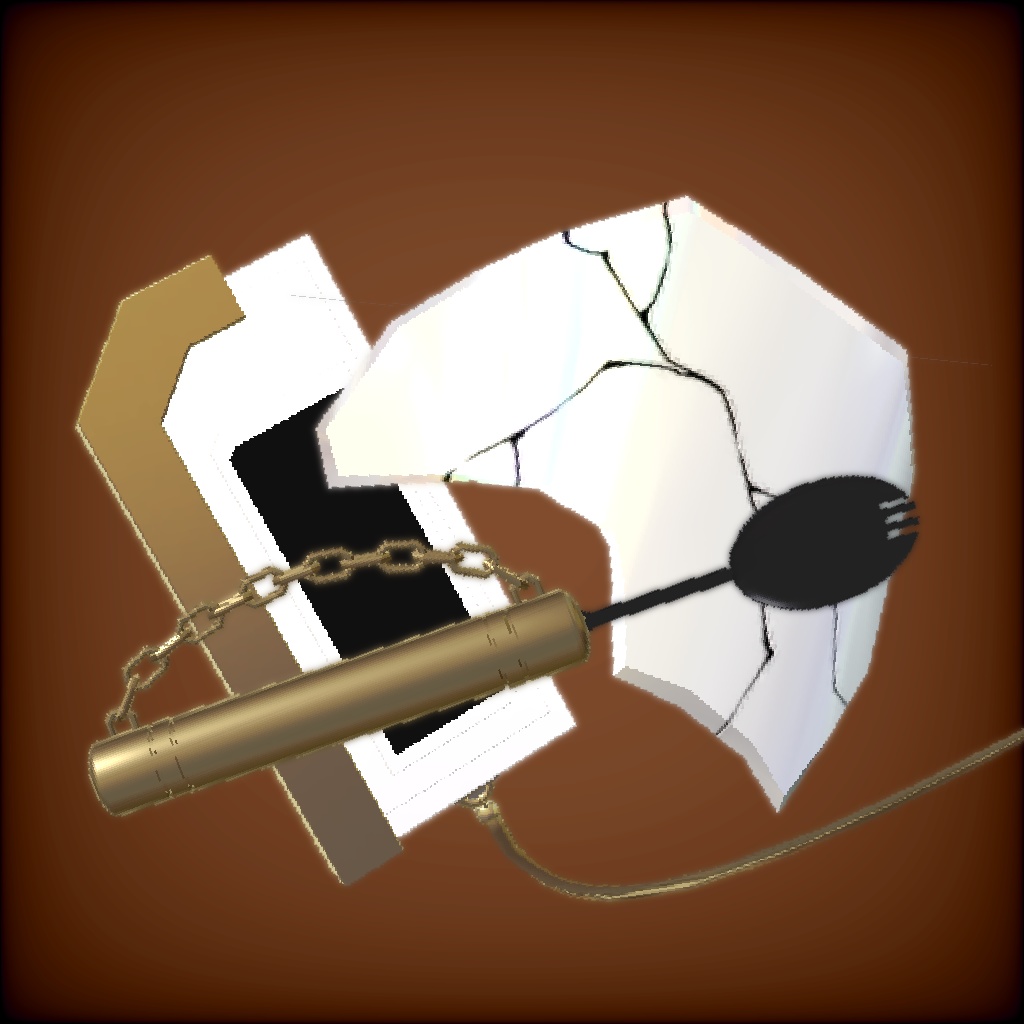 [無料/free]リアンの仮面と端末機と腕章(とフォプーン) (鏡世界対応)