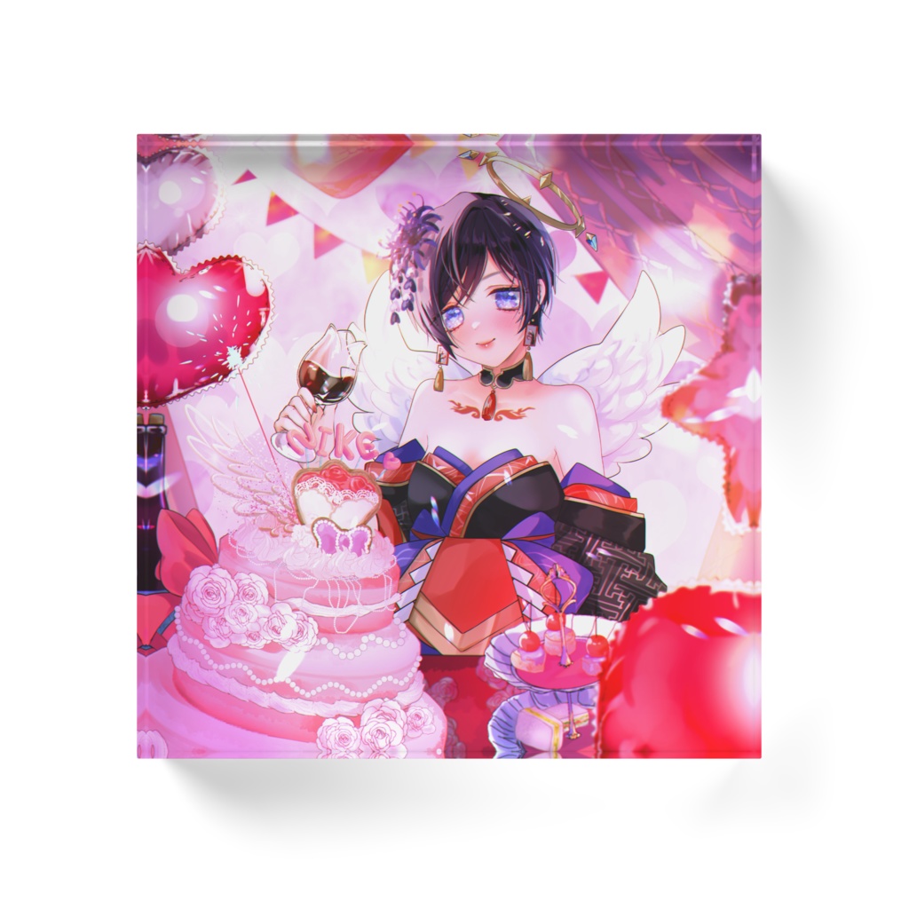 2周年記念☆勝利にけ。アクリルブロック