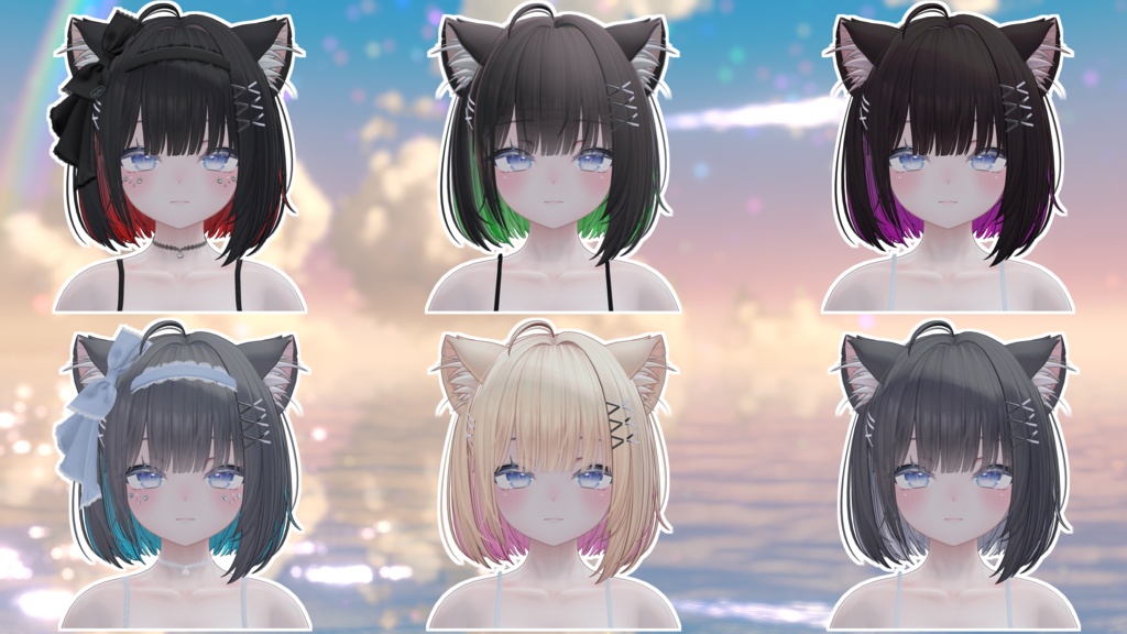 Neko bob インナーカラーTexture