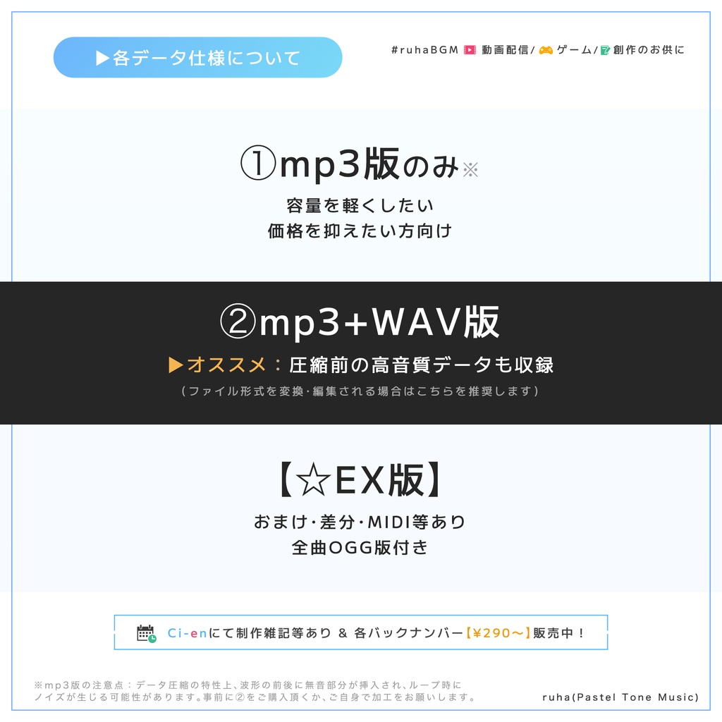 【BGM素材】PORTMERIA【2022年7月┊✿再販10/31まで】