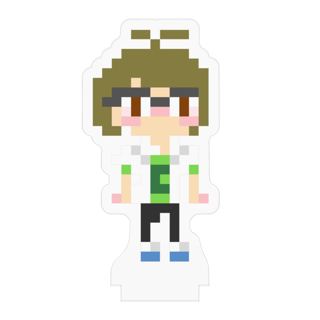 秋月涼 ドット絵 アクリルフィギュア