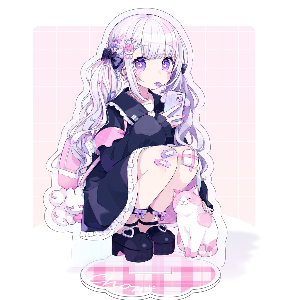 アクリルフィギュア〈ゆめかわ地雷ちゃん〉