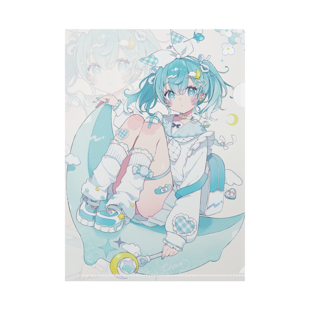 クリアファイル〈眠たい魔法少女〉