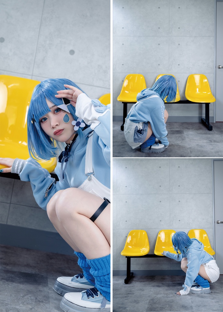 【C106】紡木こかげ 通常/水着 衣装写真集【凪咲】