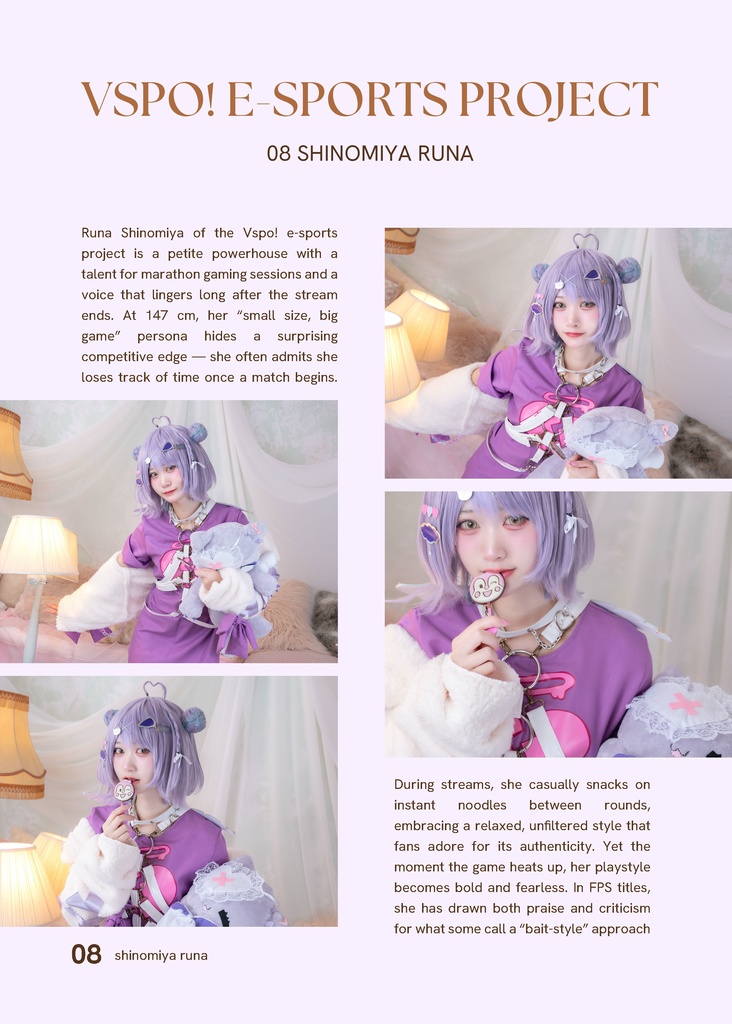 【C107】紫宮るな 天使衣装 コスプレ写真集「COTTON CANDY」【凪咲】