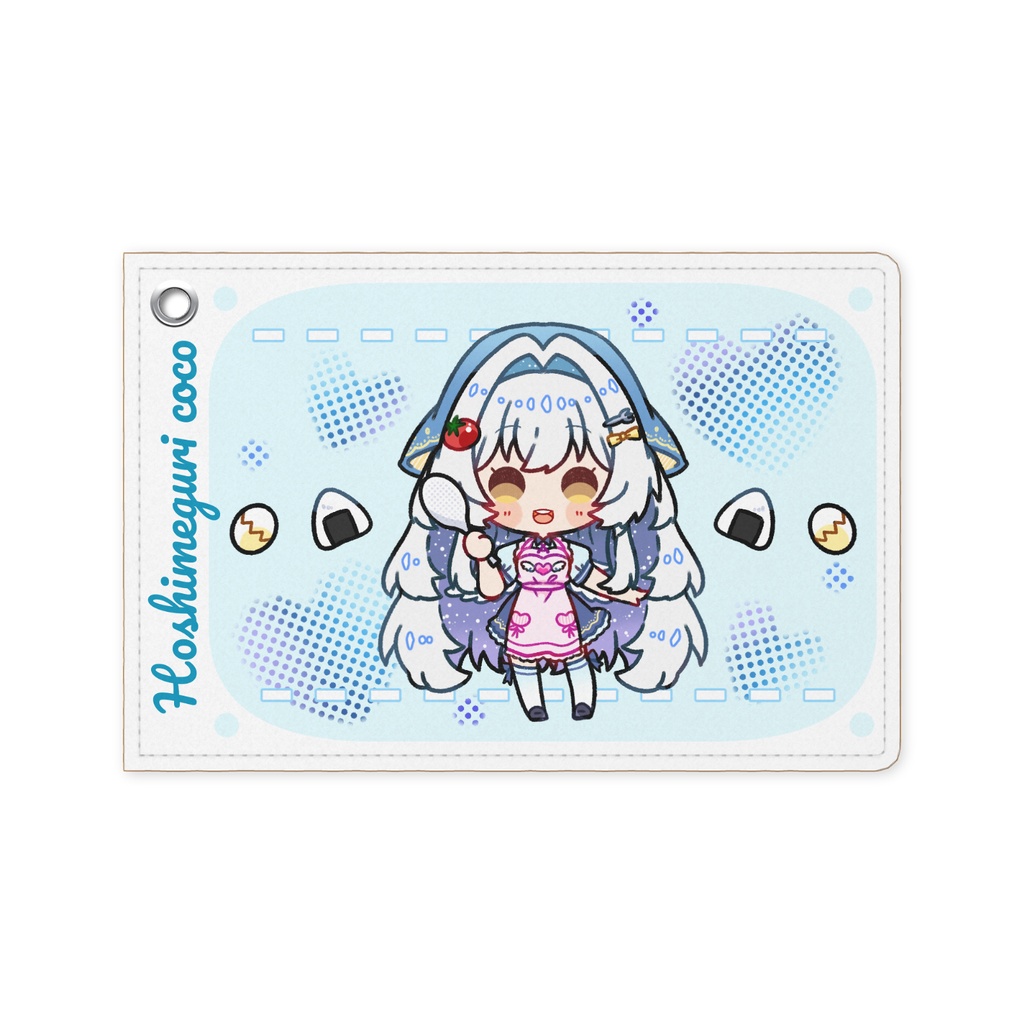 エプロン姿パスケース