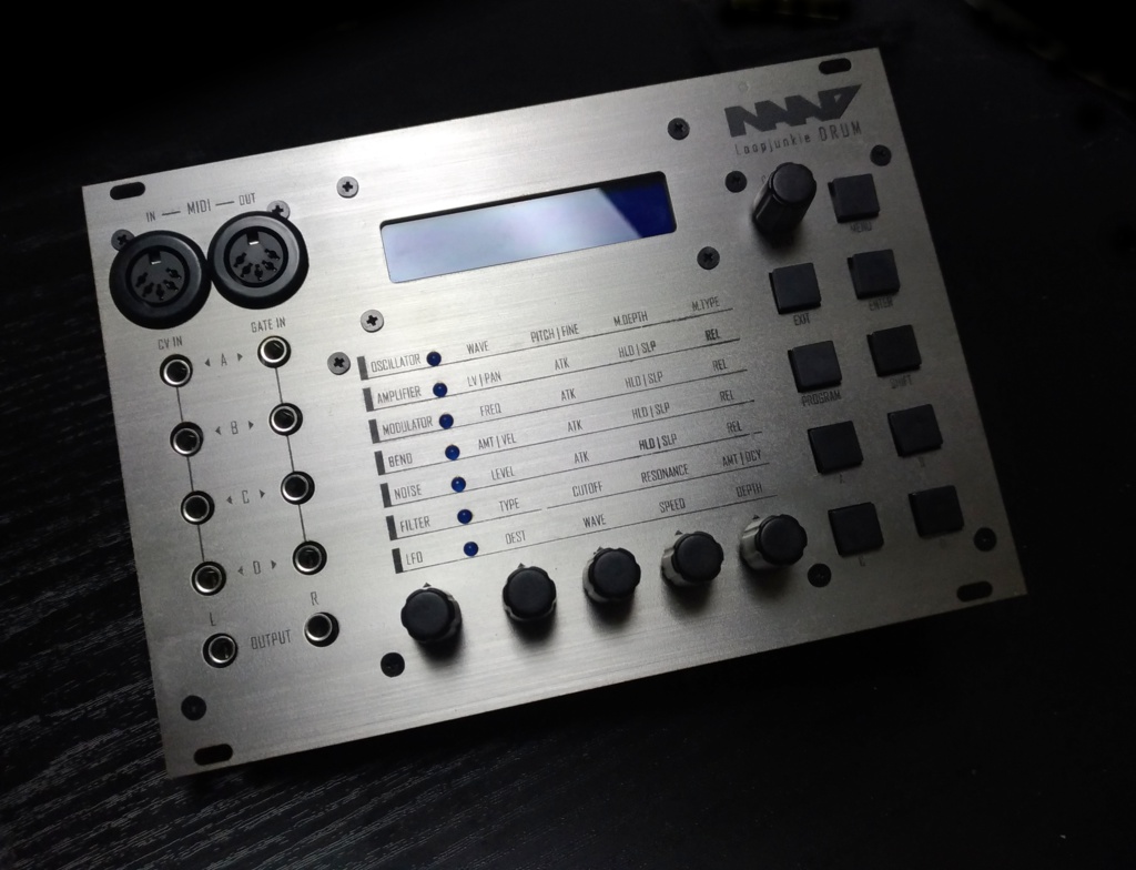 NAAD LD4 Flexible Digital Drum Synthesizer （完成品）