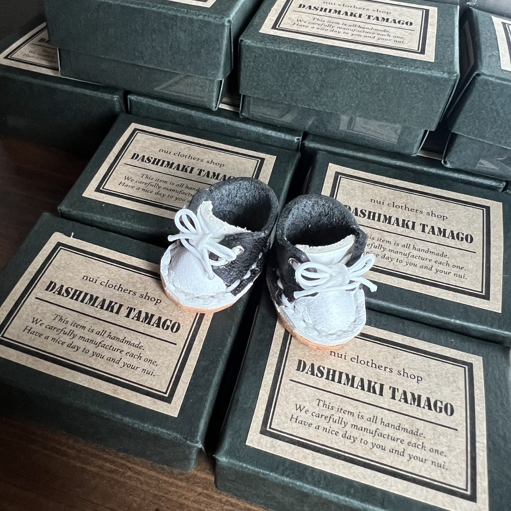 10cmプライズ用本革ぬい靴