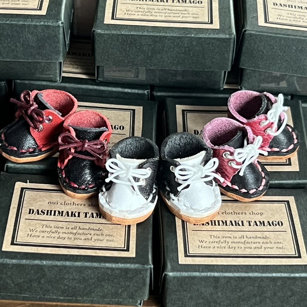 10cmプライズ用本革ぬい靴