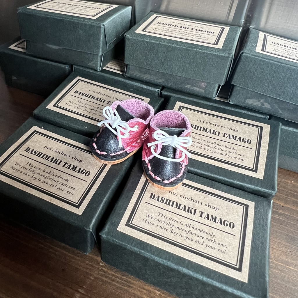 10cmプライズ用本革ぬい靴