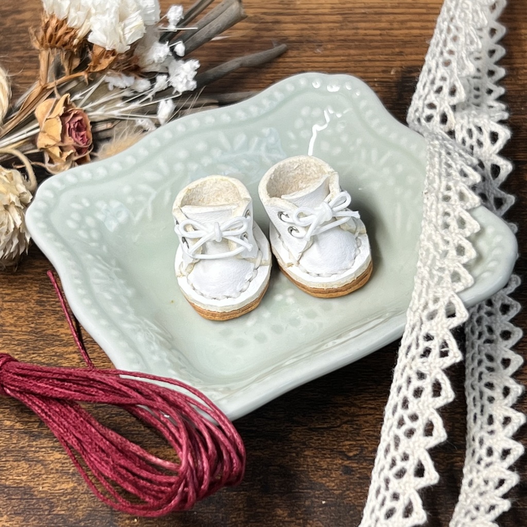 12cmプライズ用本革ぬい靴