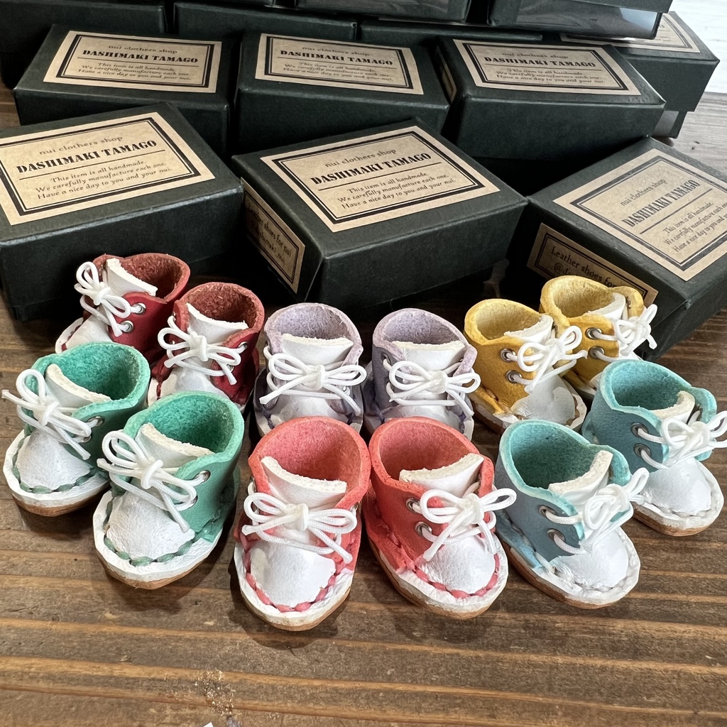 10cm12cmプライズ用本革ぬい用靴