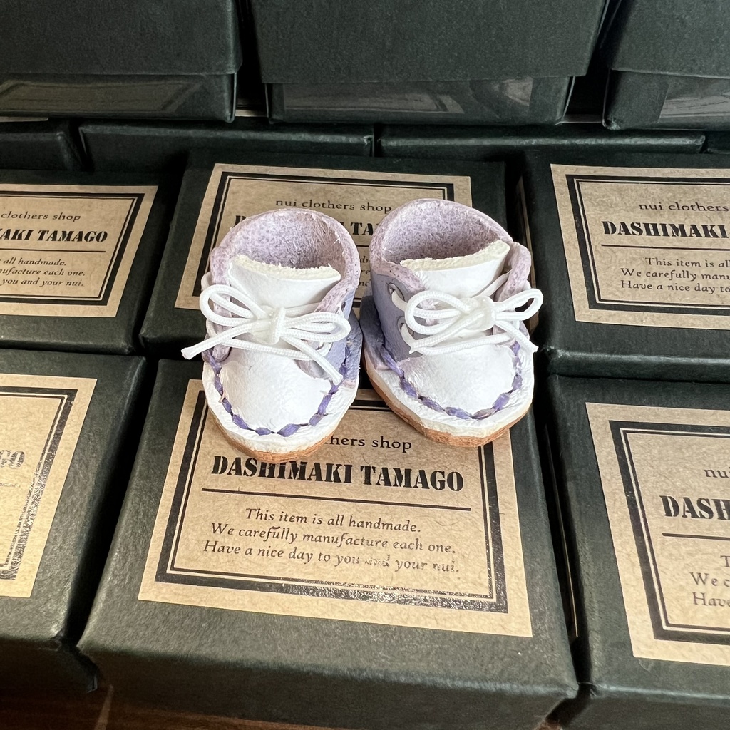 10cm12cmプライズ用本革ぬい用靴