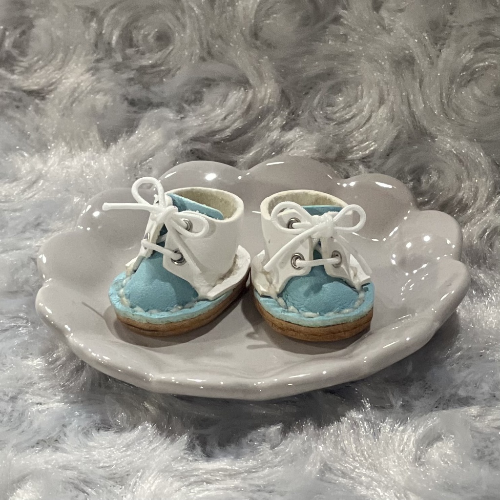 10cmプライズぬい用本革靴