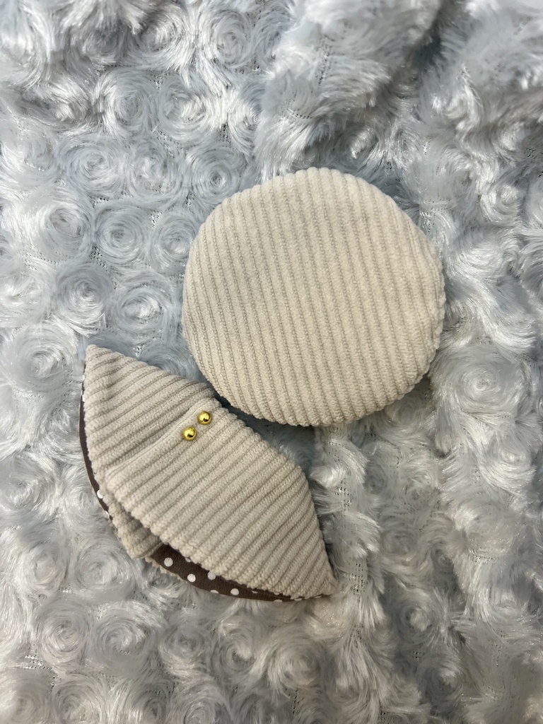 10-12cmベレー帽&ポンチョ