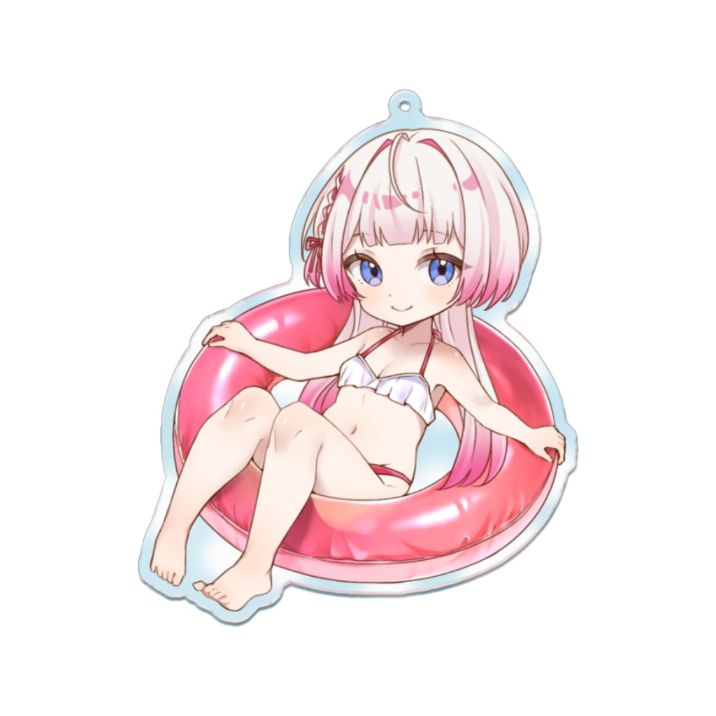 水面アクリルキーホルダー