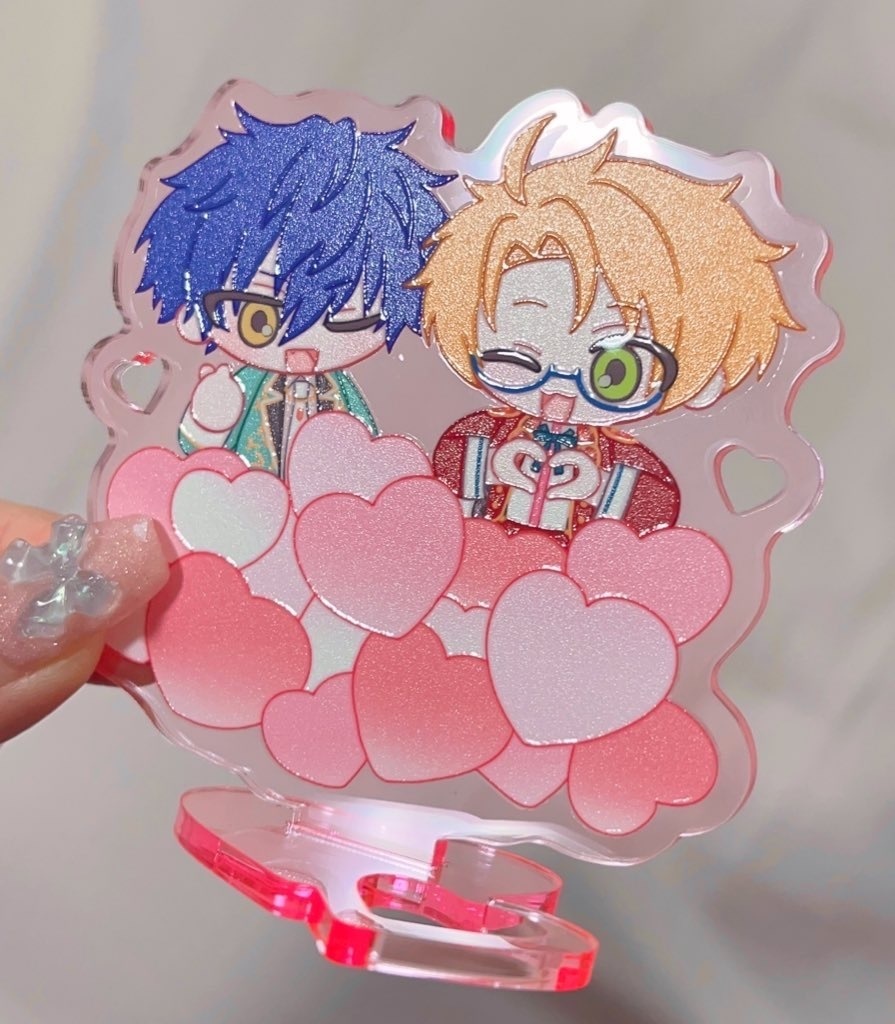 ジュンまこバレンタインアクリルスタンド