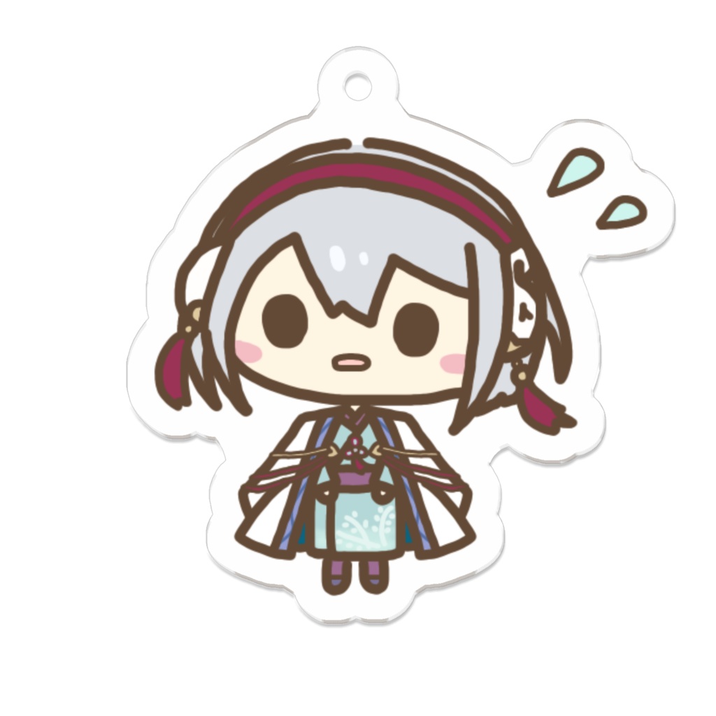 （期間限定）【葛葉銀（通常&あせあせ）】アクリルキーホルダー