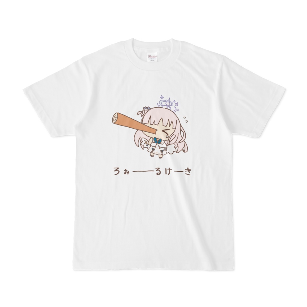 【ブルアカ（聖園ミカ•ろぉーーるけーき）】Tシャツ