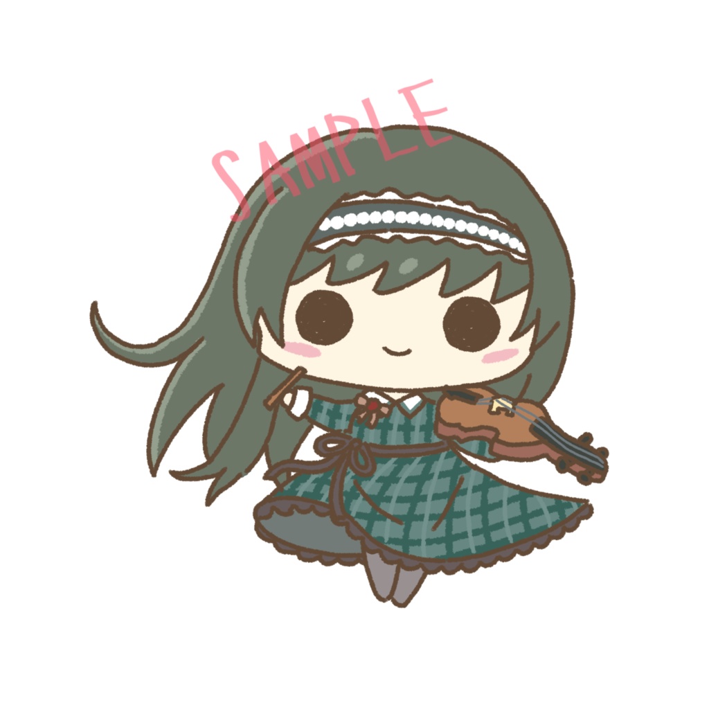 【藤沢柚子】【井之原小星】【月鈴白菜】ステッカー