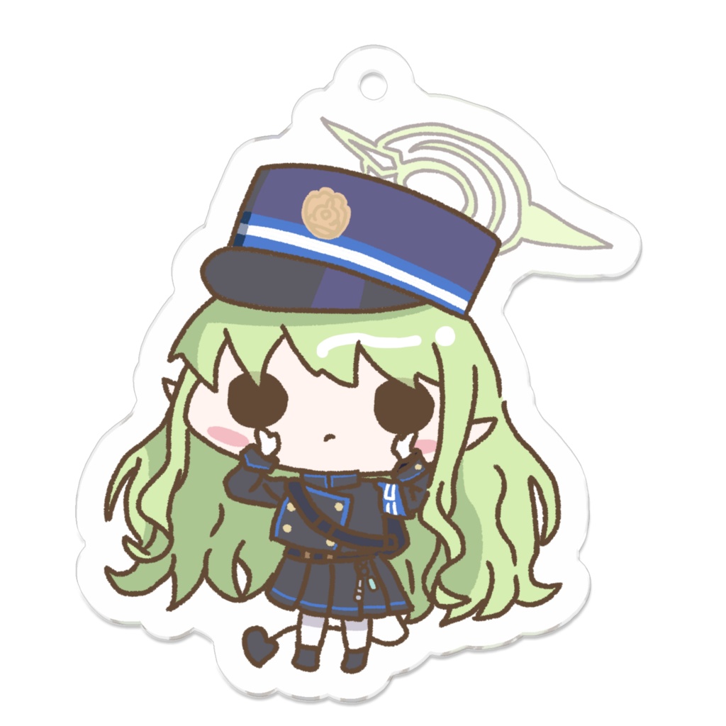 【橘ヒカリ（ブルアカ）】アクリルキーホルダー