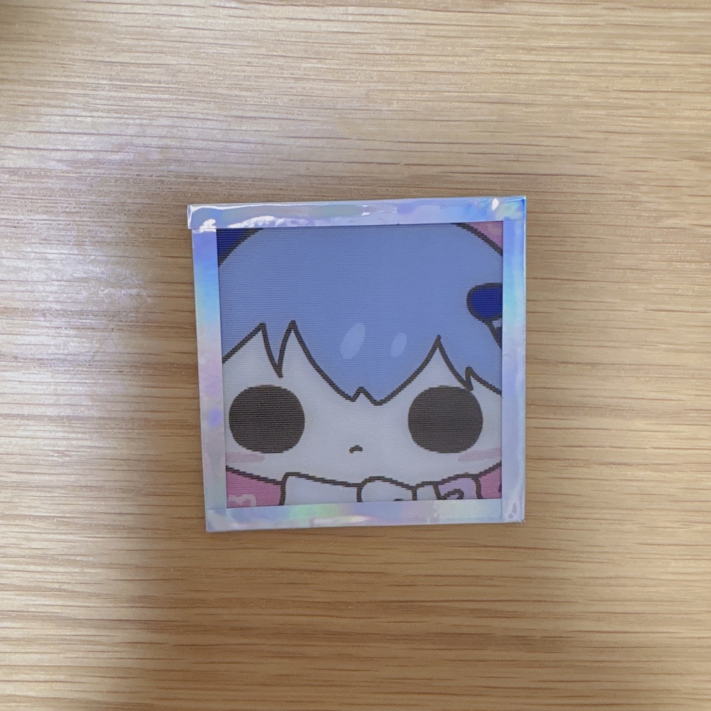 お顔が変わる!ありすのオーロラ色紙