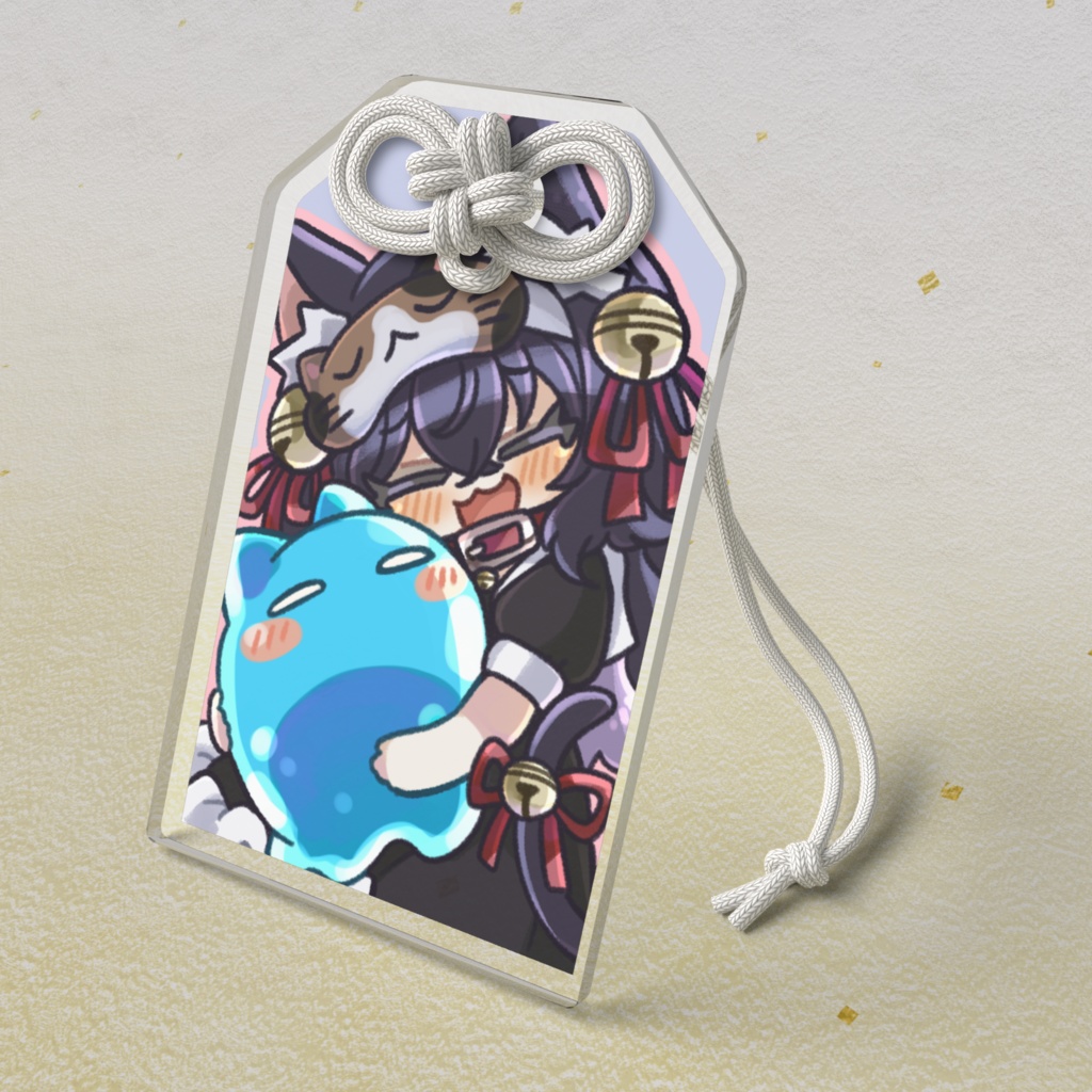 ニャルちゃんアクリルお守り