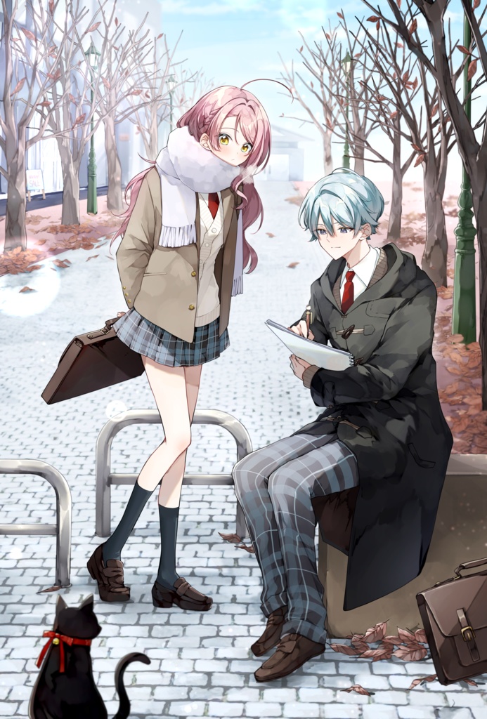 【川名すず】描き下ろしイラスト_B1タペストリー