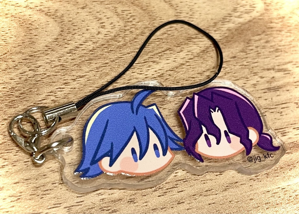 真手アクリルキーホルダー