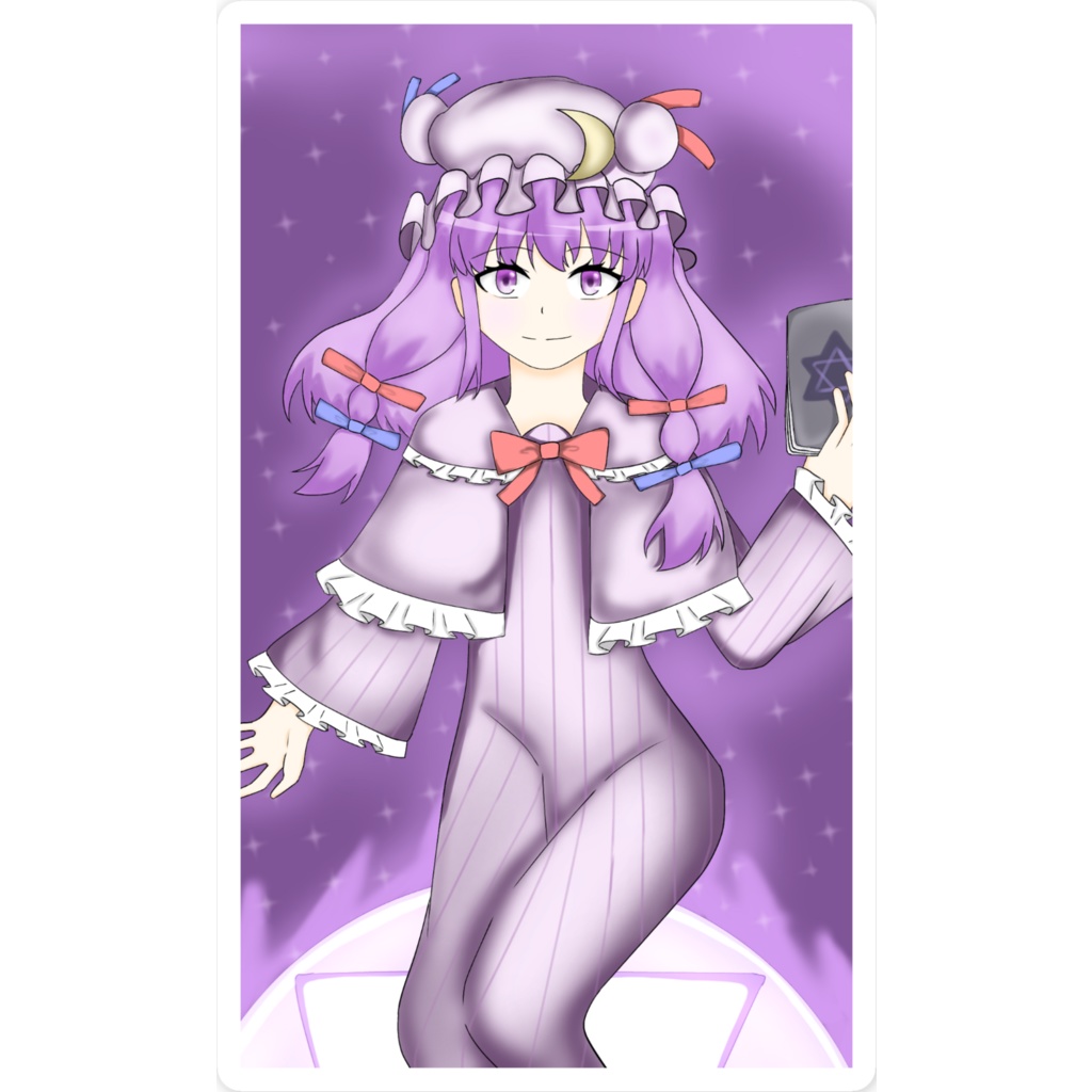 パチュリーステッカー