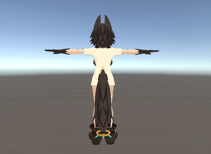 【VRC向け】山犬ちゃん用Tシャツ