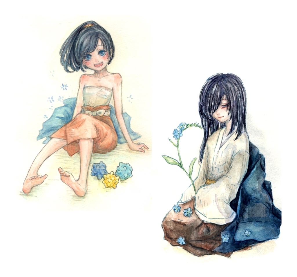 創作【Art Book 2017】 kuren創作2017年イラストまとめ本