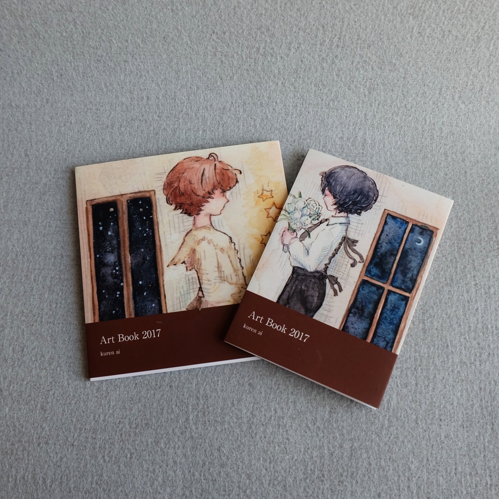 創作【Art Book 2017】 kuren創作2017年イラストまとめ本