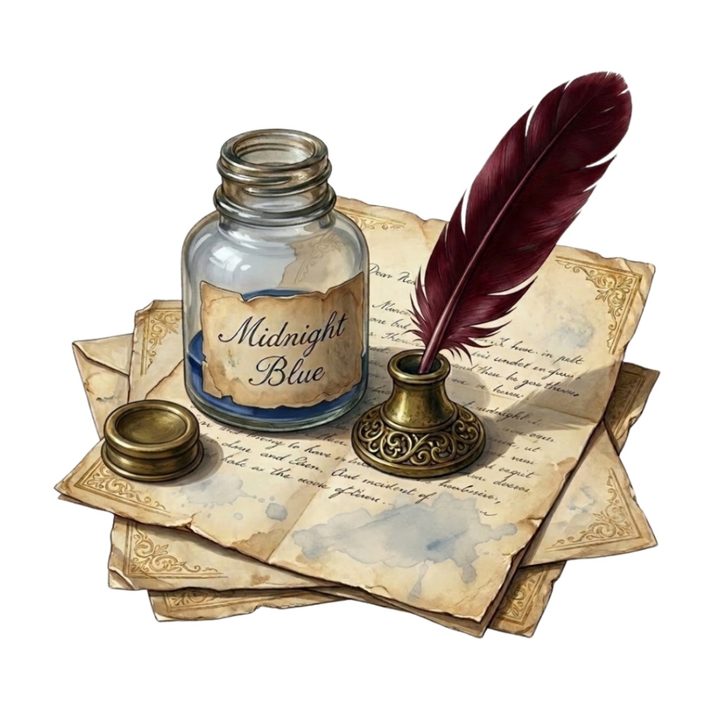 【デジタルステッカー】アンティーク・ミニマル素材 5枚セット(手帳・Goodnotes用)