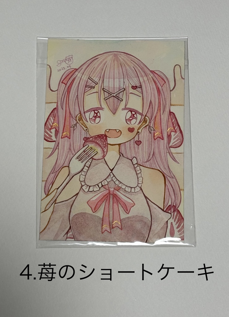 ポストカードサイズ原画