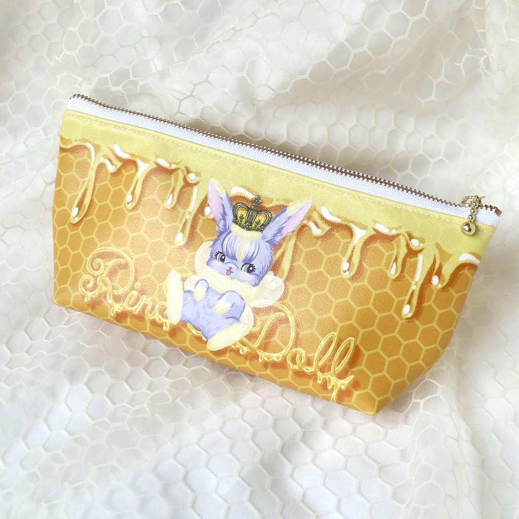 WEB限定[Pouch] Honey Bunny Bee ポーチ*Limited to Online Shop only*