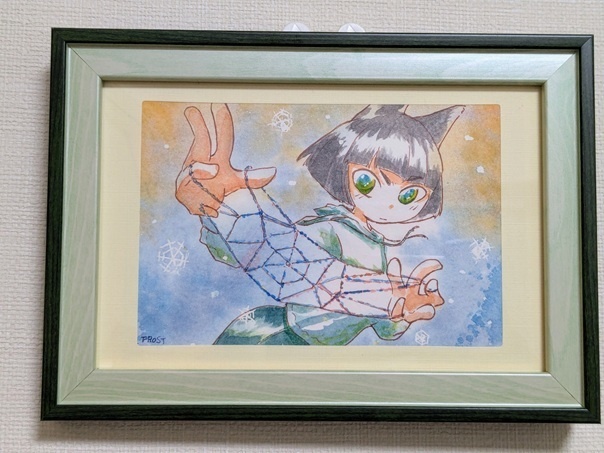 【額装水彩】コミティア152作品