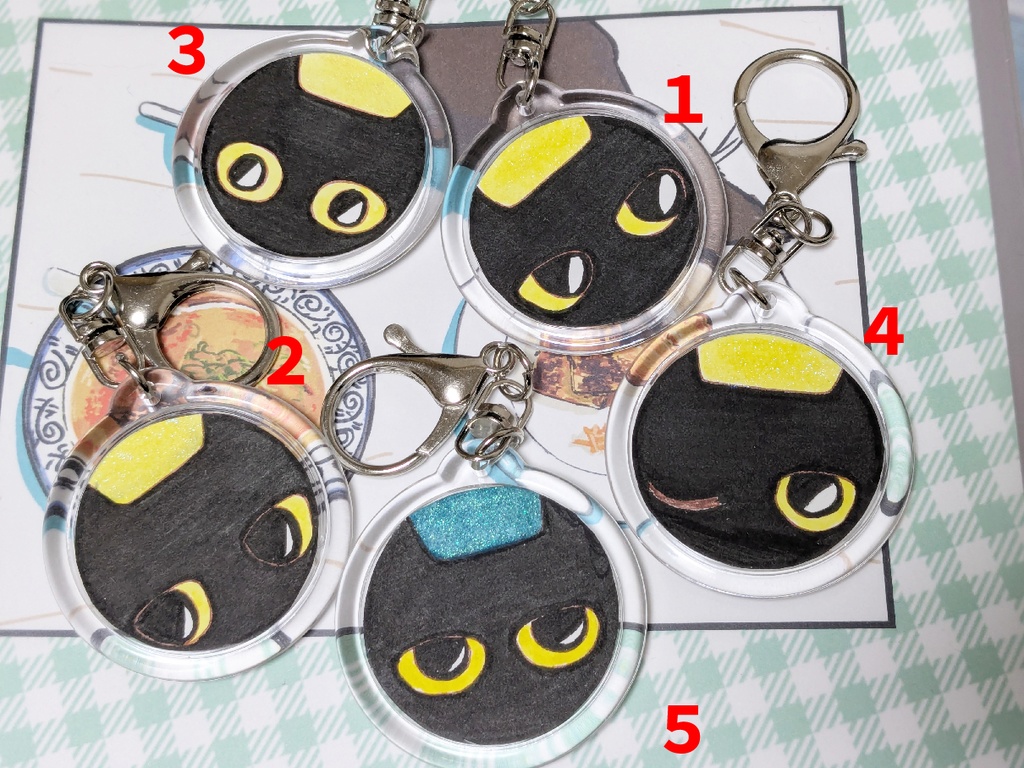 キーホルダー「きょろきょろスー氏」+「スー氏のうた」
