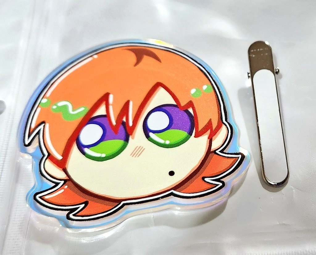 エグザベ君ヘアクリップ