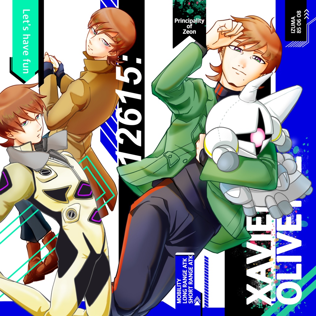 エグザベ君カードホルダー