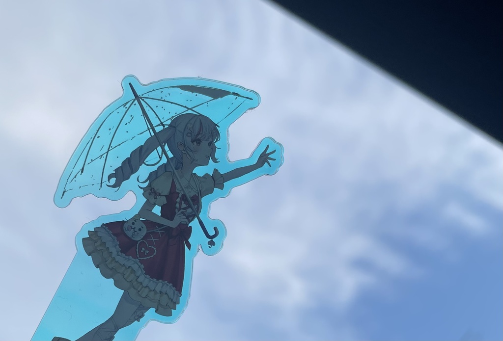 愛瀬あいすオーロラアクリルスタンド