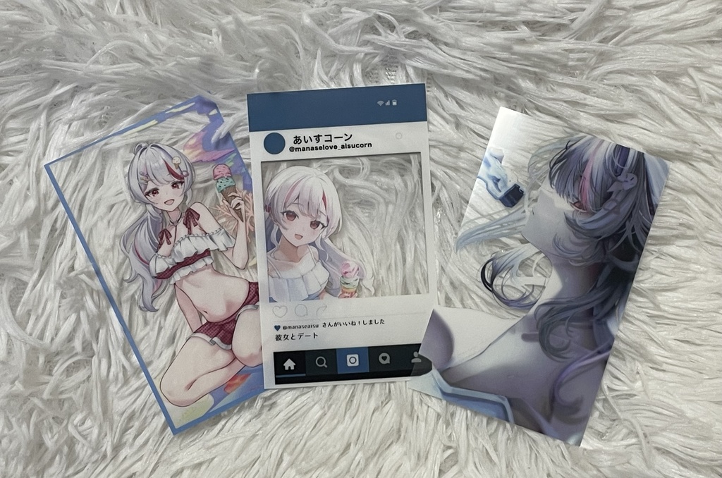 愛瀬あいすクリアカード3種セット