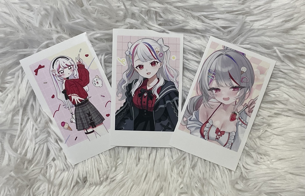 チェキ風カード3種セット