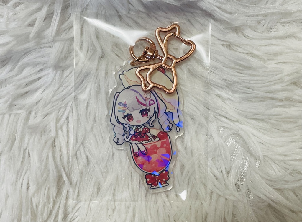 愛瀬あいすクリームソーダアクキー