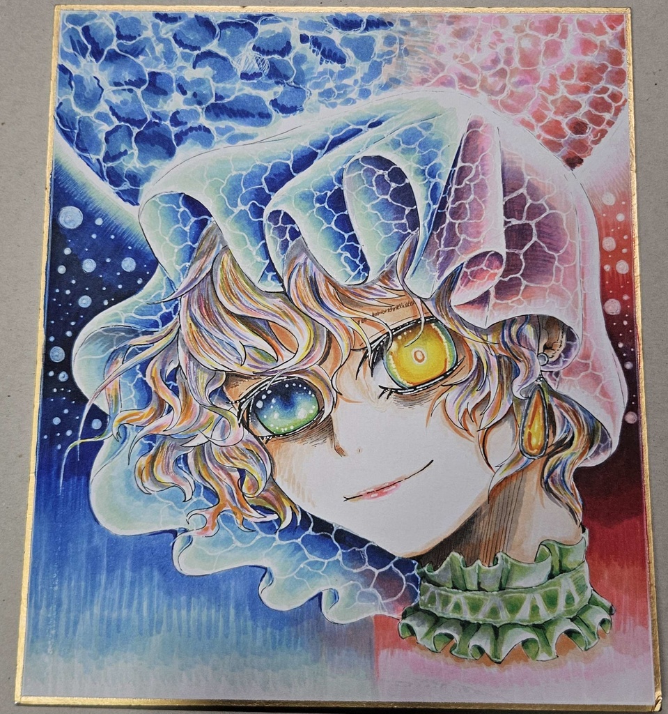 【中色紙】月 原画