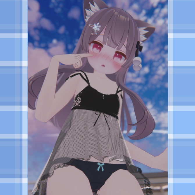 【こまどアバター用】下着テクスチャ【全75種】